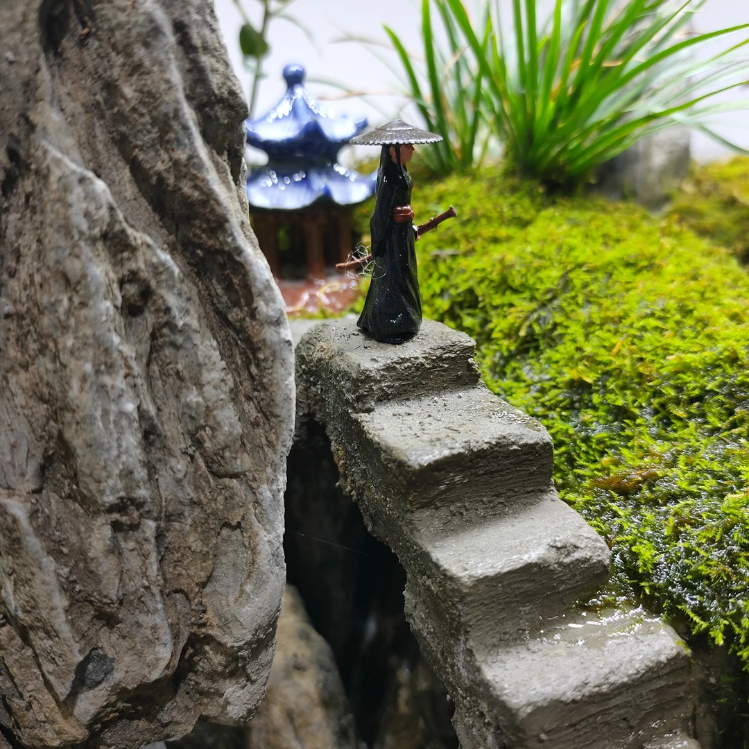 树脂材料精品小摆件，侠客