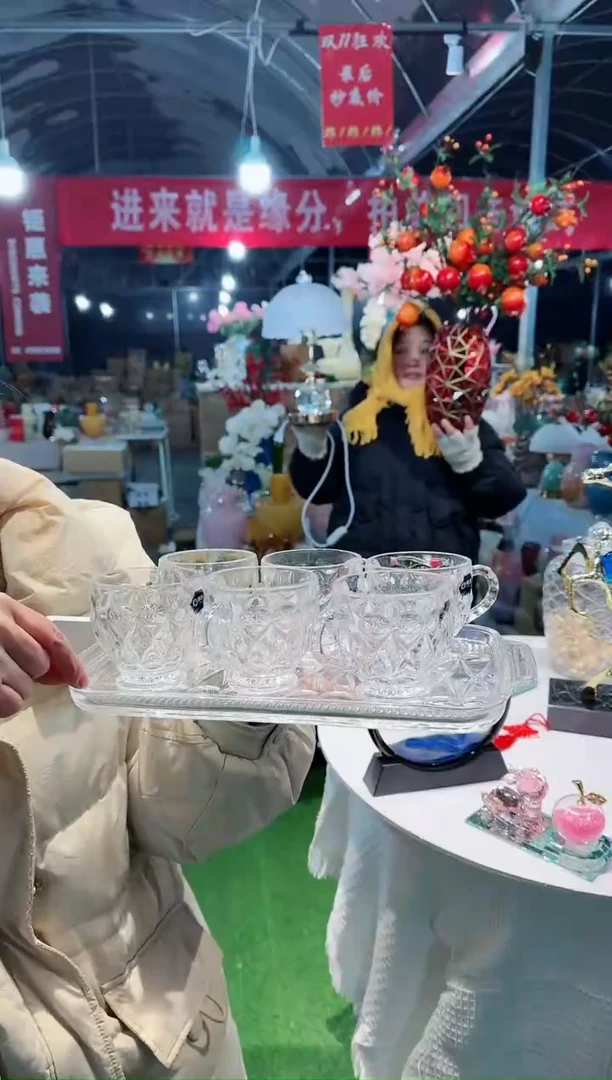 【闪购商品】迪乔D-112-一盘6杯子