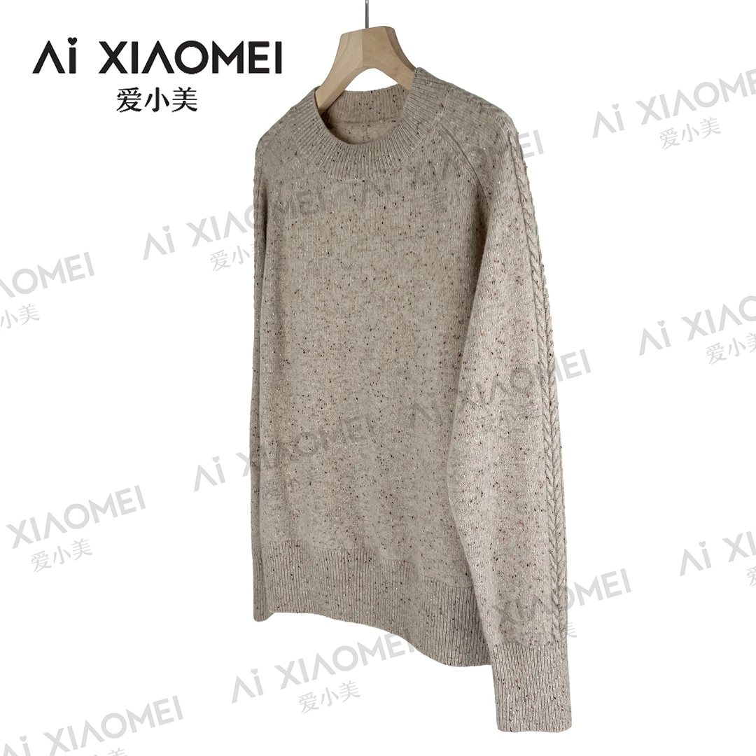 Aixiaomei/爱小美羊毛上衣YM08-0870