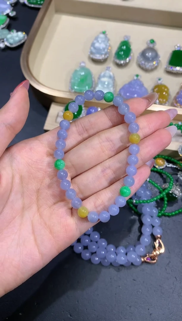 【闪购商品】翡翠手链未镶嵌4团购