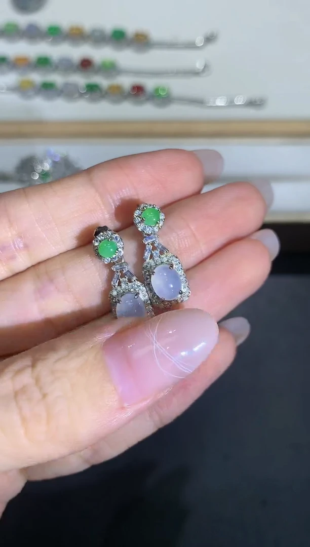 【闪购商品】翡翠吊坠(不含链)银S925镶嵌团购18