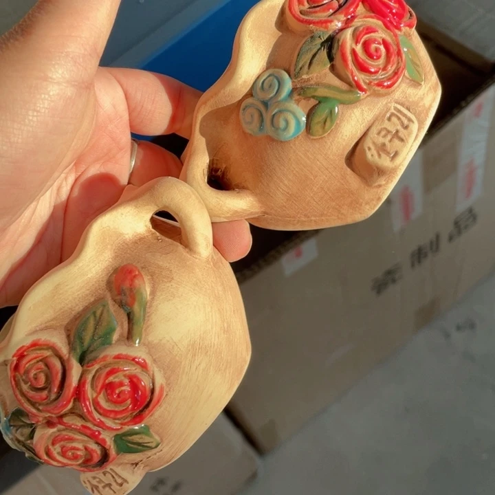 陶瓷浮力小花盆炸