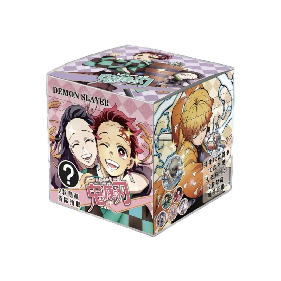 【平拆】猫耳文化 鬼灭之刃二创盲盒收藏徽章