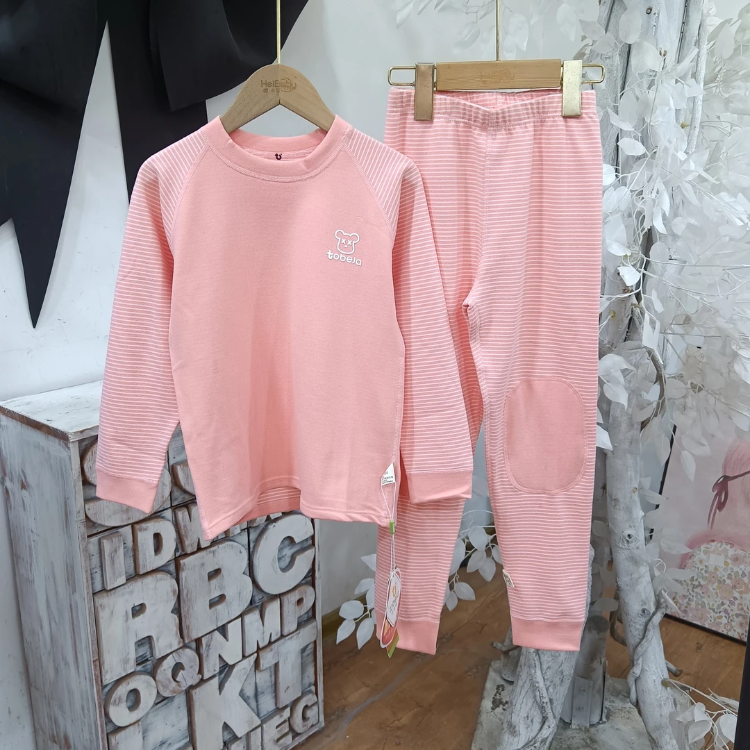 E15粉色星空条护膝家居服