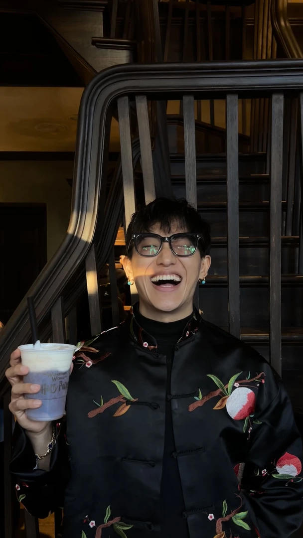 山岚色彩 中式唐装 刺绣桃子