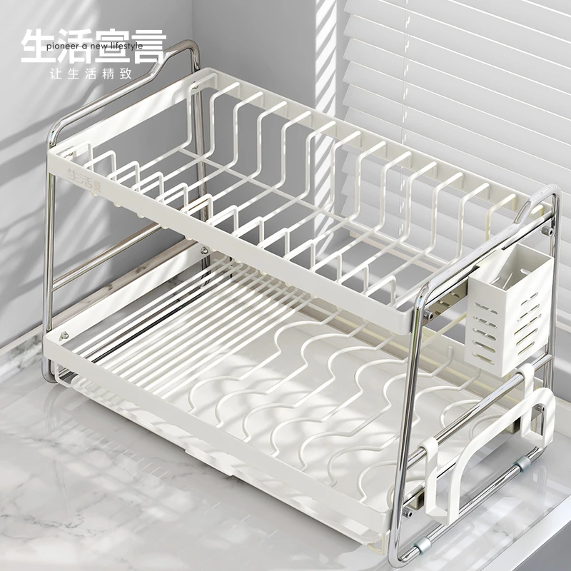 生活宣言高端沥水架碗架沥水碗架厨房沥水架碗架厨房台面置物架