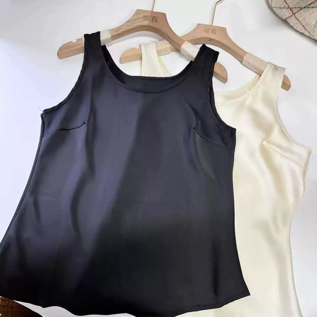 671 打底可外穿小背心宽松简约西装内搭小背心女