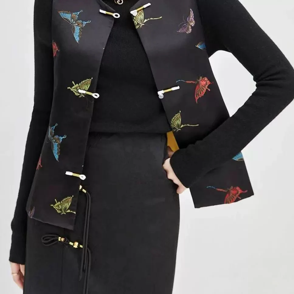 712 清货 蝶恋花马甲