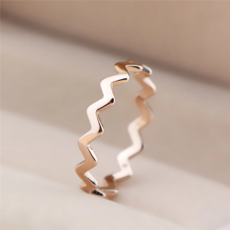 小众设计戒指女时尚个性网红食指尾戒小指环简约ins潮单