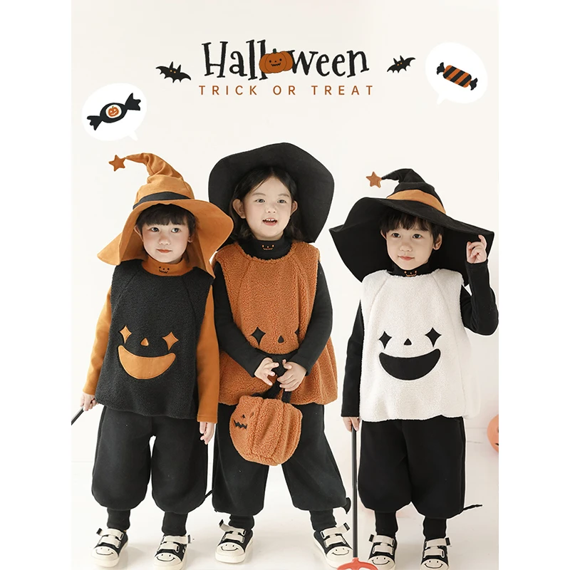 YOEHYAUL/幼悠棉马甲冬季儿童保暖卡通洋气加厚坎肩 N5629