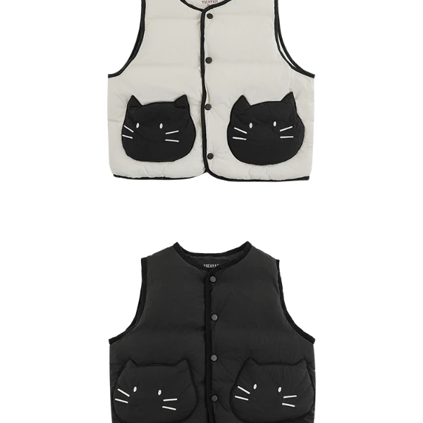 YOEHYAUL/幼悠冬二波 保暖秋冬 过冬舒适卡通汉服马甲 N4555