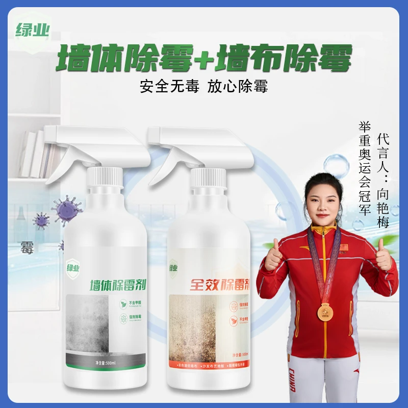 【墙面墙纸除霉组合】墙体墙面除霉喷雾墙壁墙布墙纸除霉剂