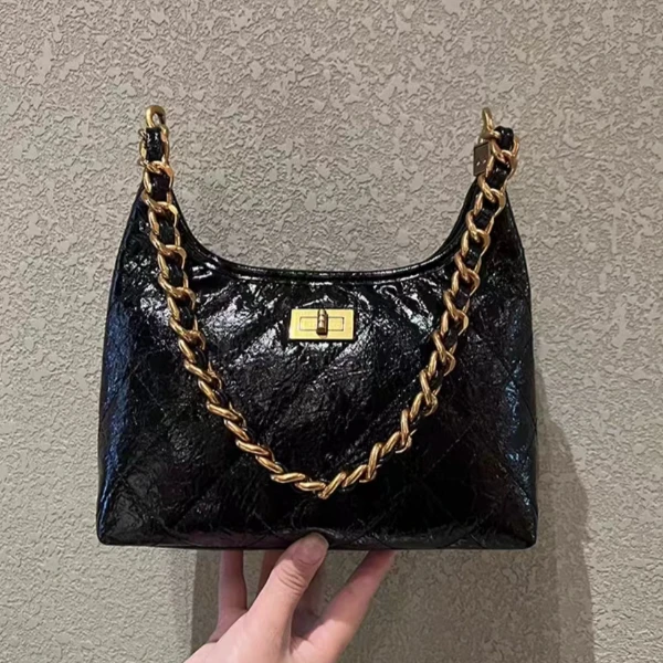 【嘉嘉甄选】XKY-92501 黑色-轻奢新款百搭时尚气质简约小众包