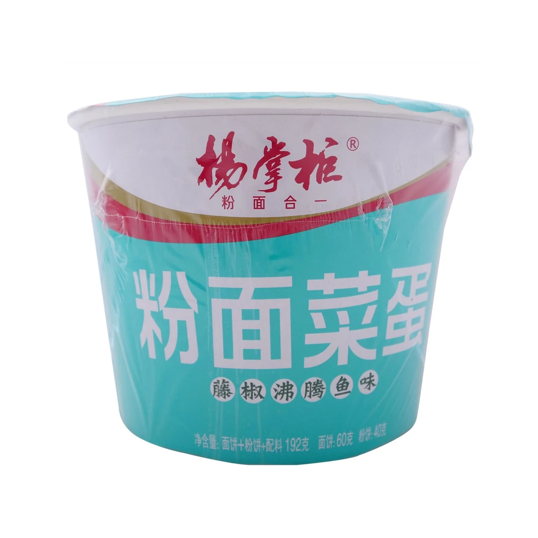 杨掌柜粉面菜蛋藤椒沸腾鱼味 192g