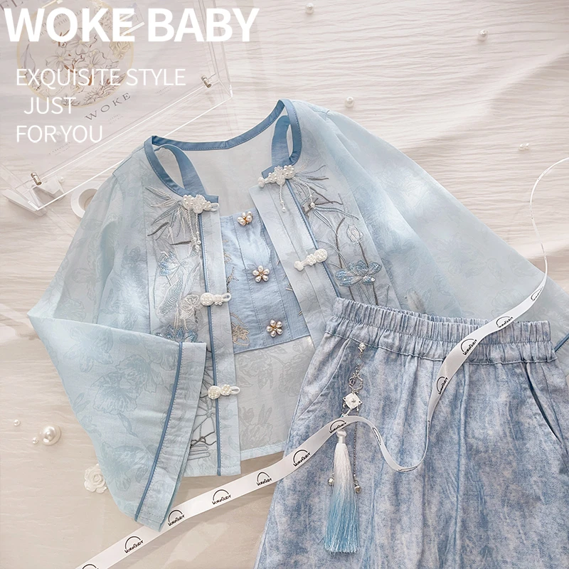 【夏款合集】女童夏季2024新款汉服上衣裤子 裙子