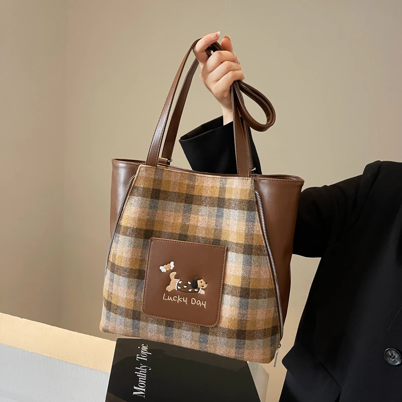 多功能背包女2024新款单肩包休闲百搭大容量斜挎包时尚手提包9957