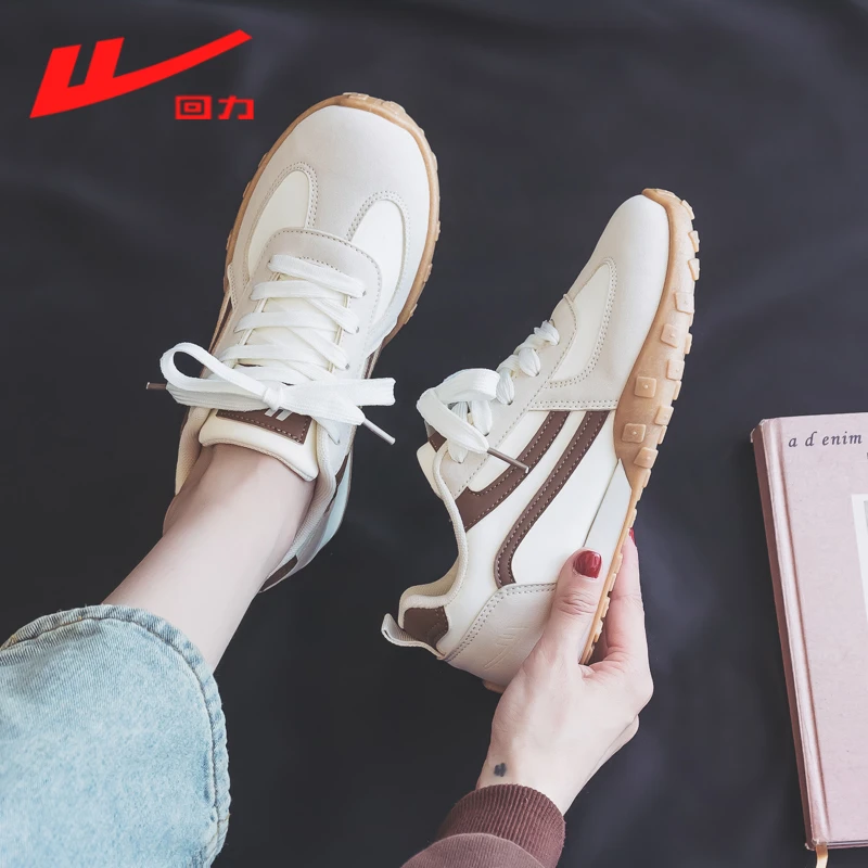 回力正品女鞋百搭舒适软底鞋2025爆款新款潮流平底运动跑步鞋1782