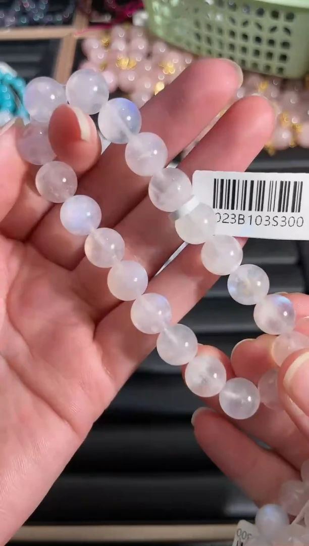 【闪购商品】水晶手链未镶嵌A蓝月光9m+【多样性发货】