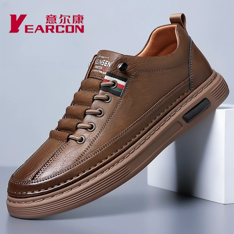 新品意尔康男鞋春季软底休闲开车男鞋时尚百搭潮流休闲鞋潮男士鞋