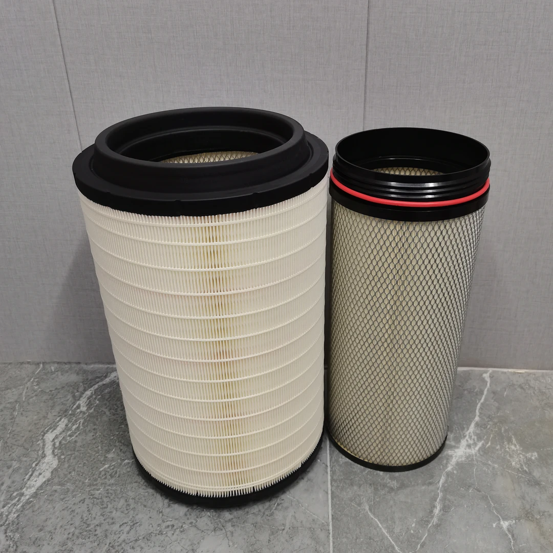 2845 空气滤芯解放J6P自卸车渣土车 解放50V沙漠空滤空气滤清器