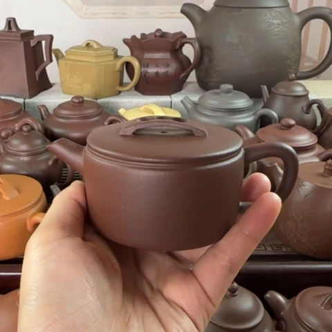 紫砂茶壶底槽清150c c
