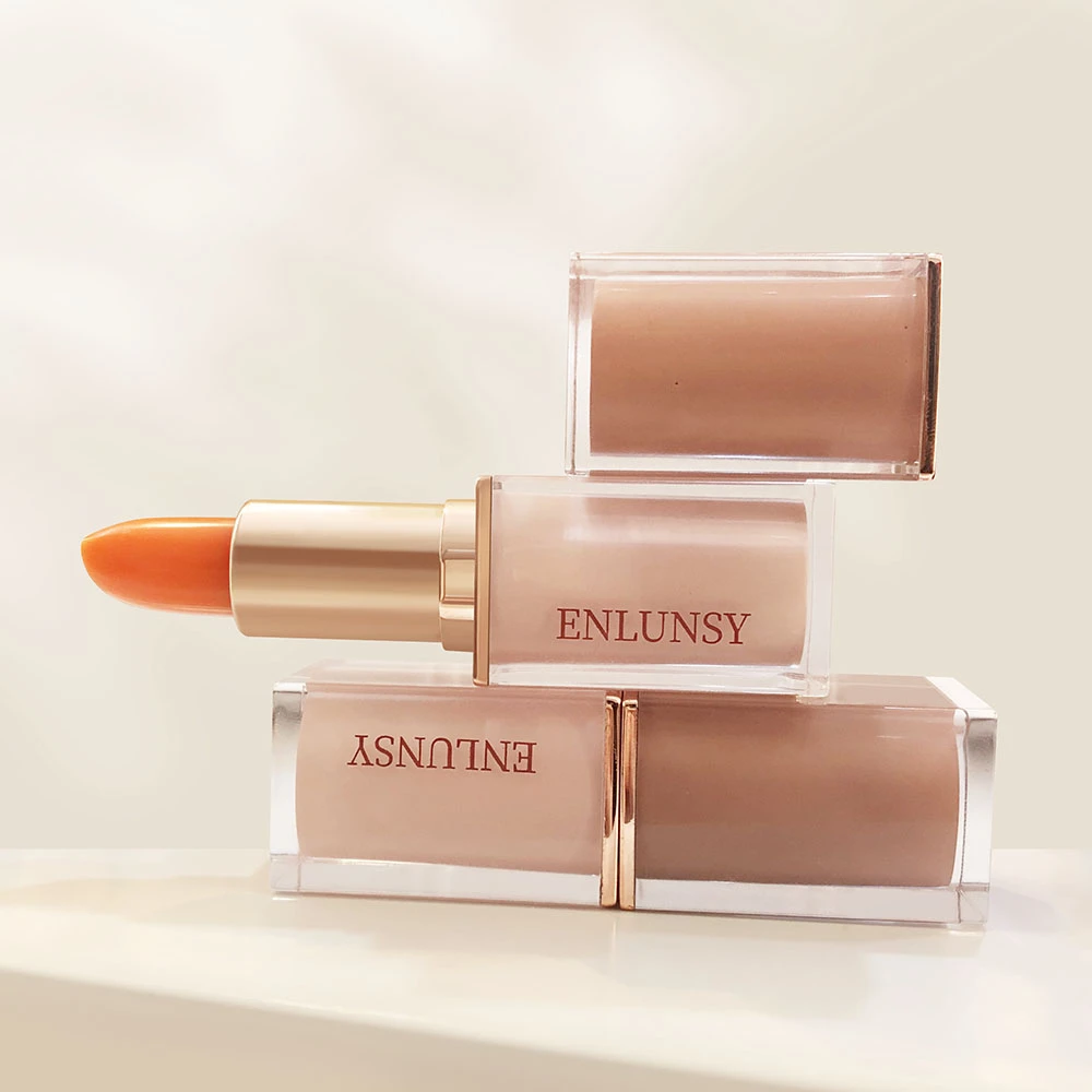 Enlunsy/安璐思柔光温柔唇膏 奶橘色