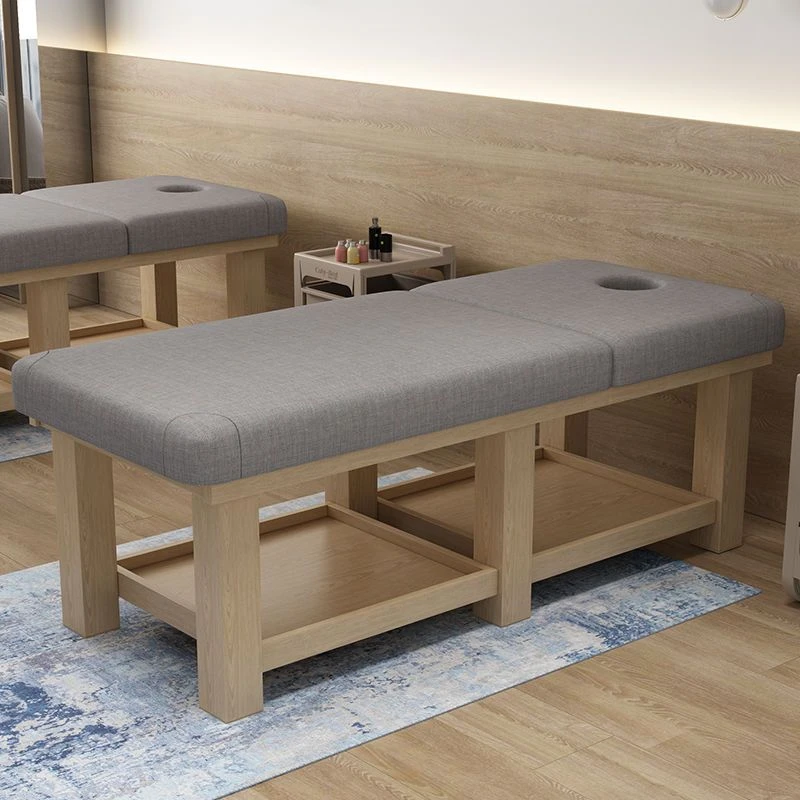 【新品】实木美容床美容院专用按摩床理疗床推拿多功能采耳美体纹绣