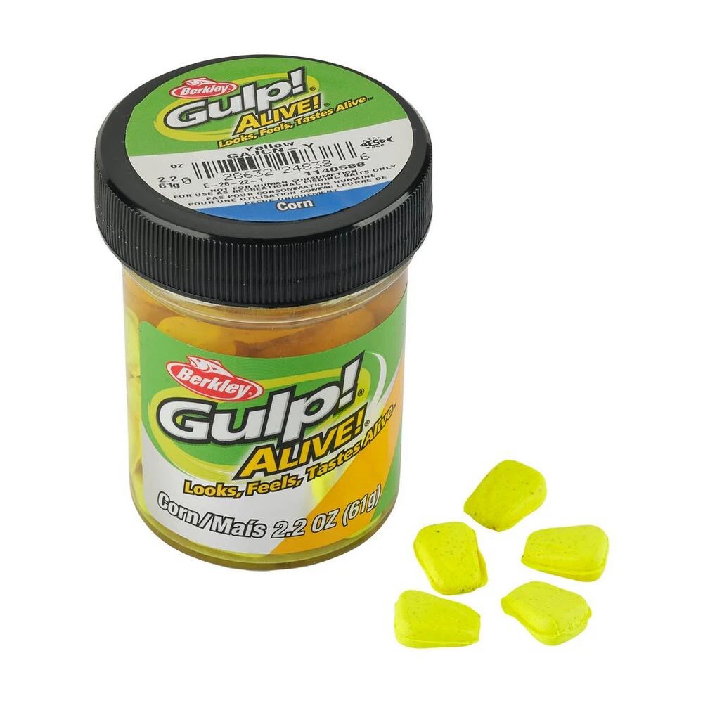 贝克力新款Gulp系列新品小鱼苗/沙丁鱼针尾/美国红虫/玉米活能饵