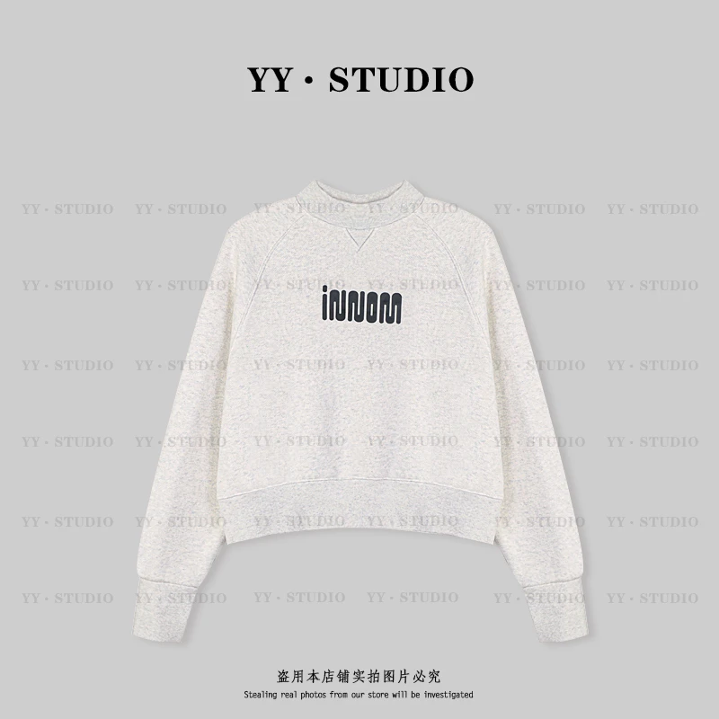 【YANYAN】秋冬新款字母加绒加厚卫衣长袖YY-6474
