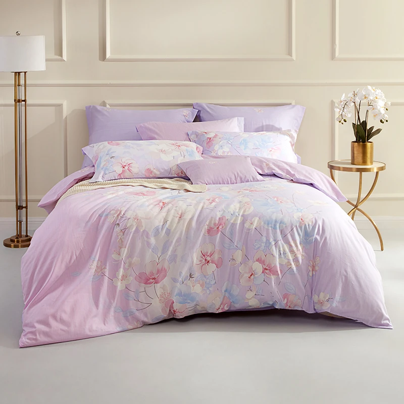 严选好物  纯棉全棉印花贴肤柔软四件套3