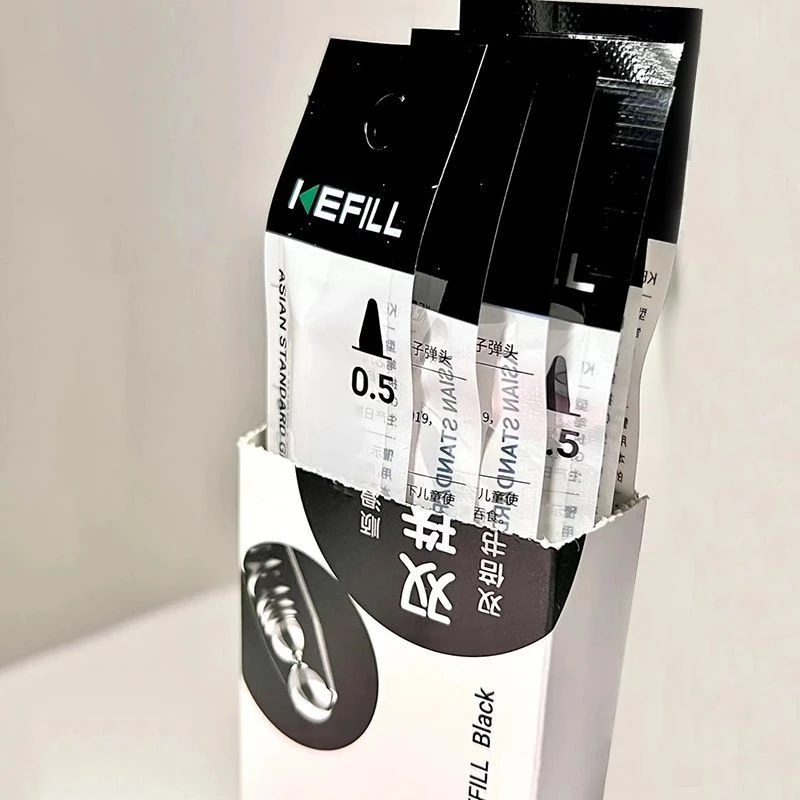 升级版KACO笔芯kefill亚规中性笔日系按动水笔平替笔芯适配日产笔
