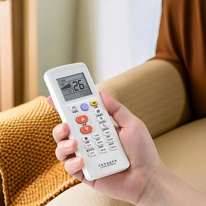 高端小巧通用空调万能遥控器适用新飞长虹松下夏普东洋美的C38