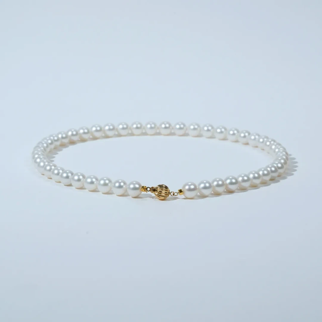 【贝贝专享】14k金/淡水珍珠/无核“西子”珍珠项链带吉尔德/9-11mm