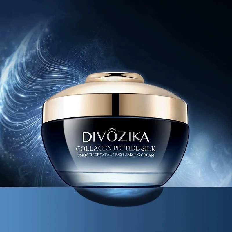 （到手3瓶）Divozika/蒂姿卡胶原多肽丝滑晶致莹润霜补水保湿滋润