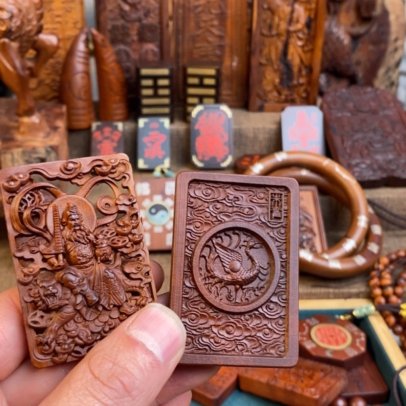 【闪购商品】枣木敬****嫣镂空公明，加朱雀