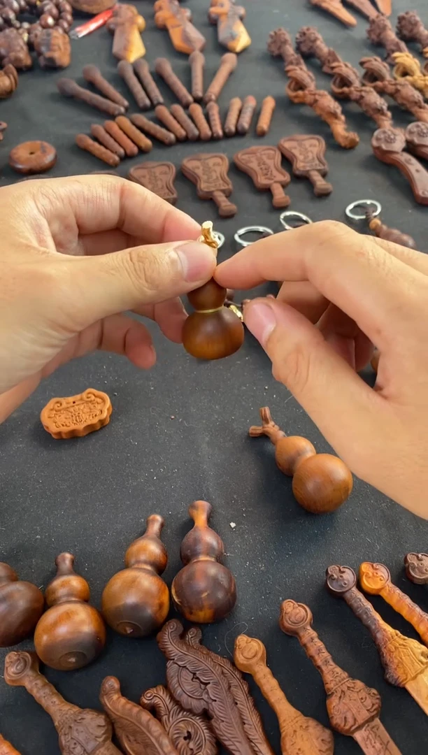 【闪购商品】木枣木公明讳龙头开口葫芦