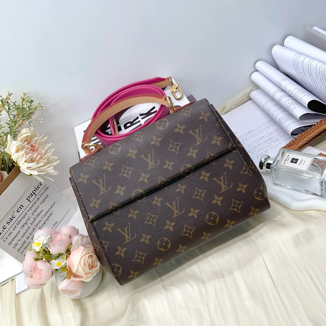 95新 LouisVuitton/路易威登 帆布手提包肩背包10629102