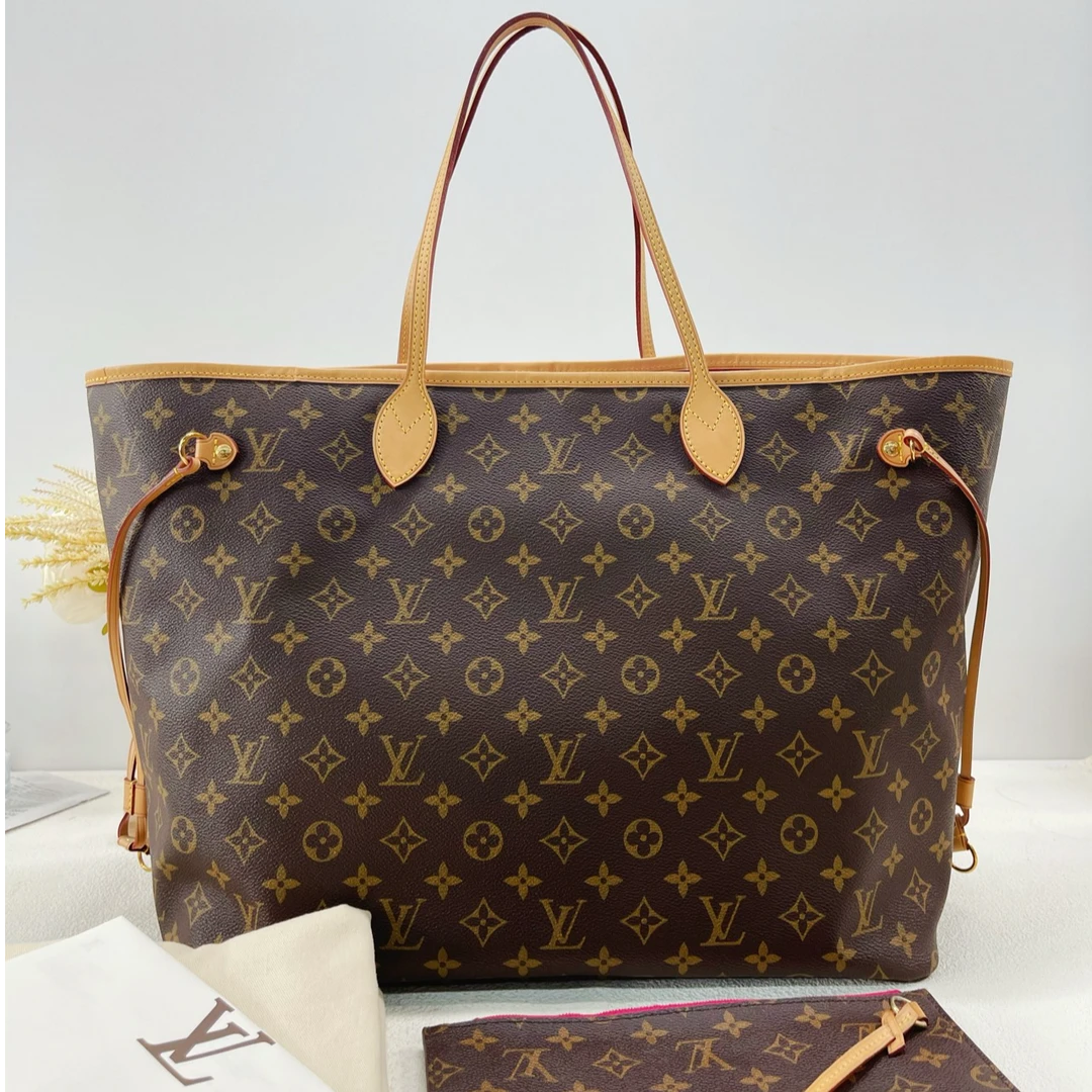 95新 LouisVuitton/路易威登 Neverfull系列托特包10481740