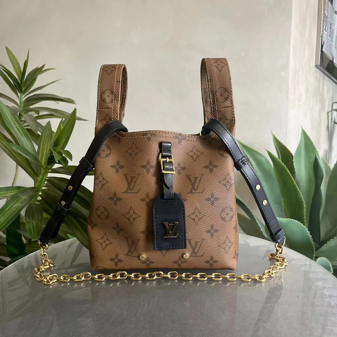 99新 LouisVuitton/路易威登 菜篮子芯片款 闲置单肩包84447947