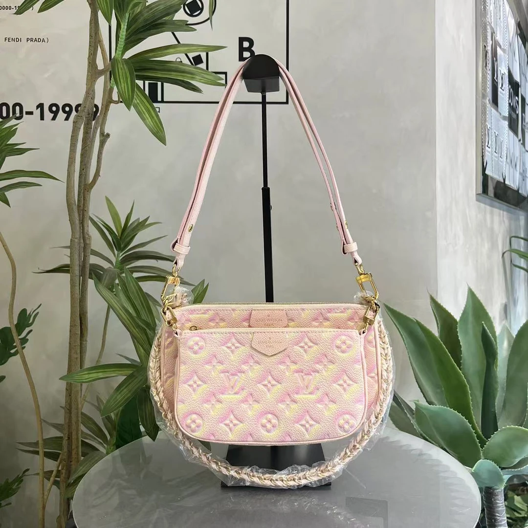 99新 LouisVuitton/路易威登 夏日星辰二合一 芯片单肩包35840229