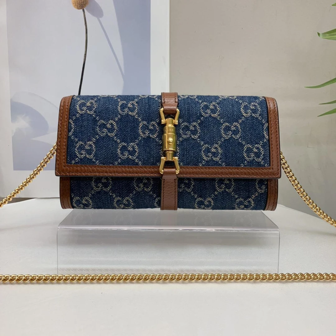 W古驰牛仔丹宁1961woc单肩包68028226