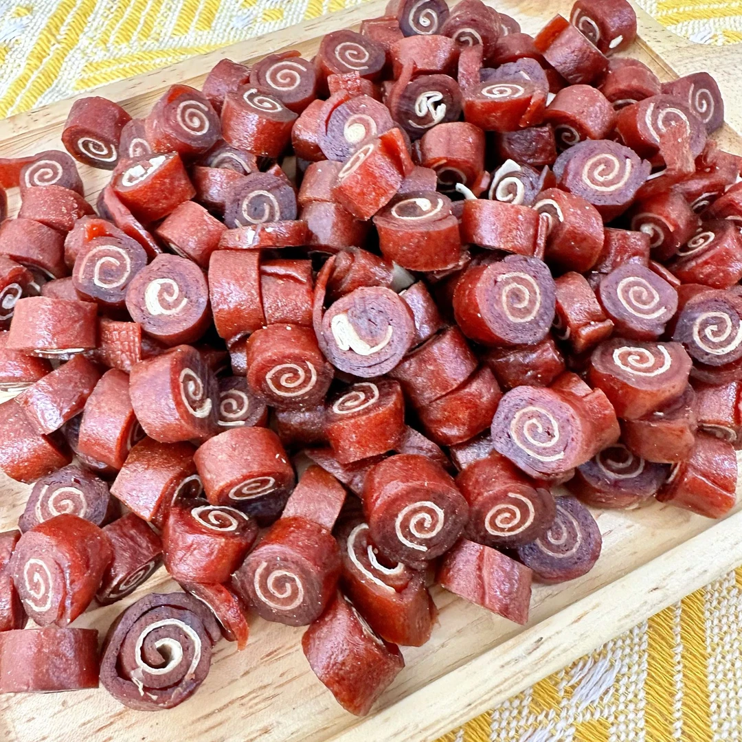 【迷你鸭肉软卷】狗狗宠零食美毛发奖励训犬拌粮金毛泰迪哈士奇比熊