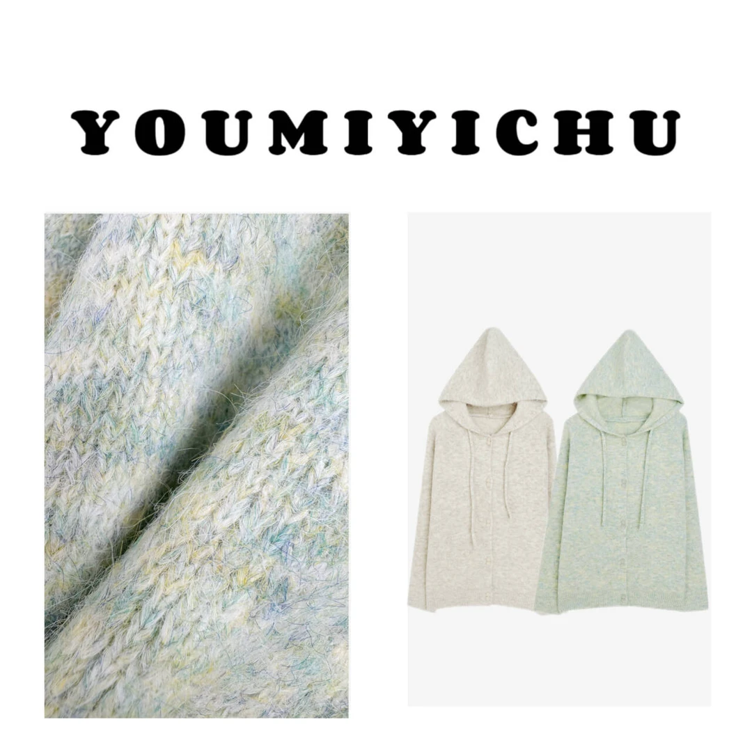 Y.M | “永夜星河” 一眼沦陷 花式彩纱韩系休闲百搭款毛衣4127