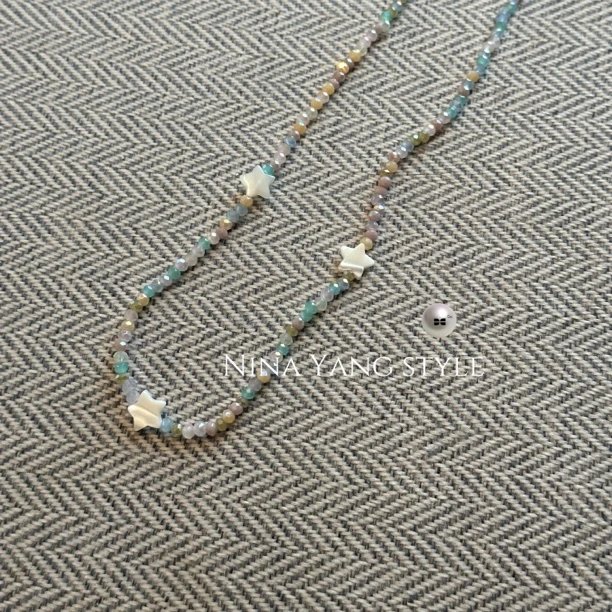 雲涌之丽 铜合金仿珍珠项链 DMN0218