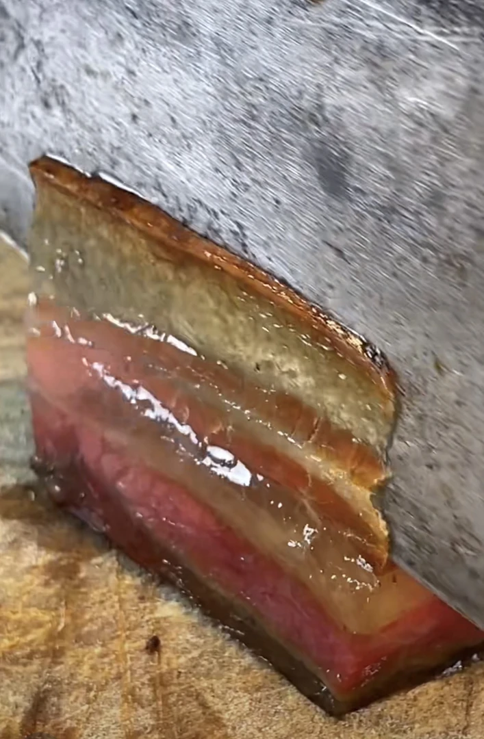 恩施农家腊肉土家腊肉土家风味紧实五花肉柴火烟熏腊肉