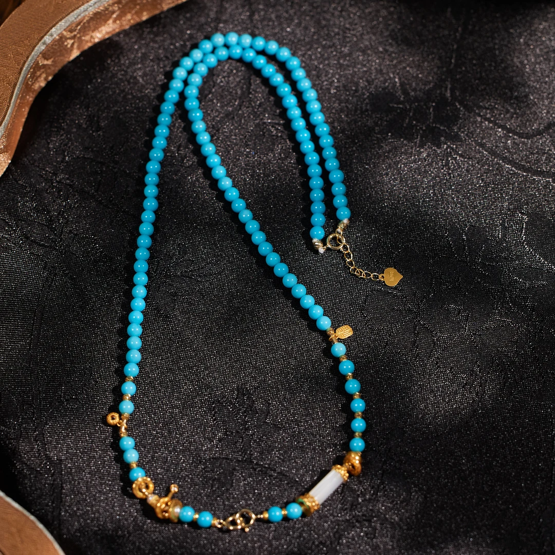 520礼物【歪歪】阿赞佑*美松项链*18K金镶嵌（卡3）W6069