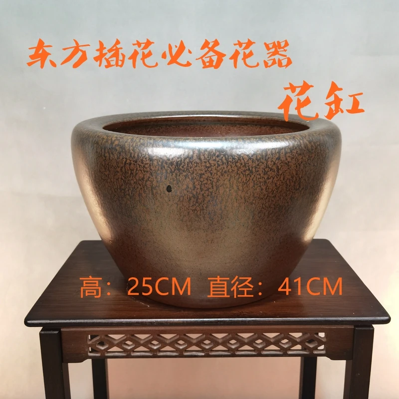 东方插花必备花器--花缸