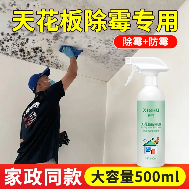 天花板除霉剂去霉斑霉菌墙体墙面墙壁白墙去霉家用喷雾啫喱清洁剂