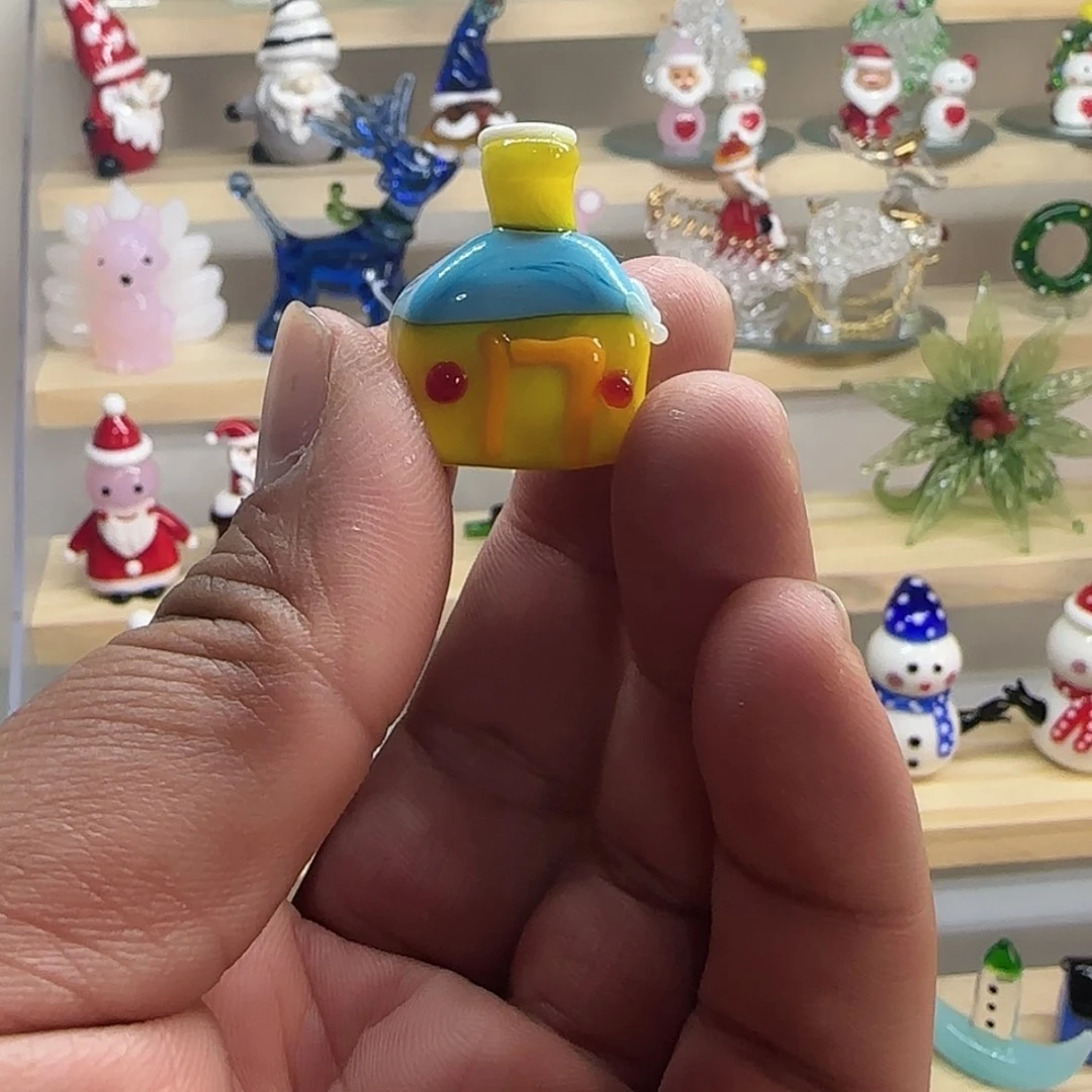 【闪购商品】琉璃手工艺品咖*粉11