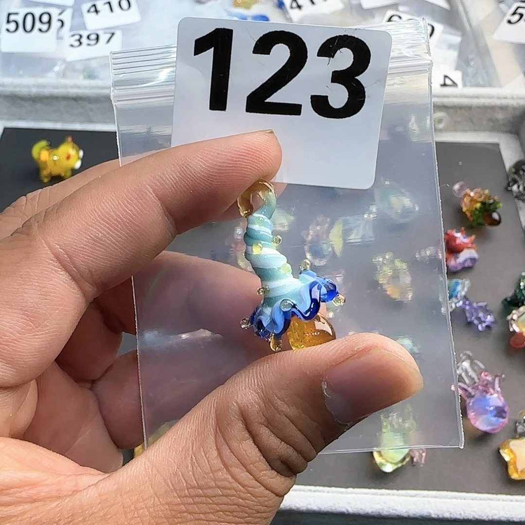 琉璃手工艺品123蘑菇